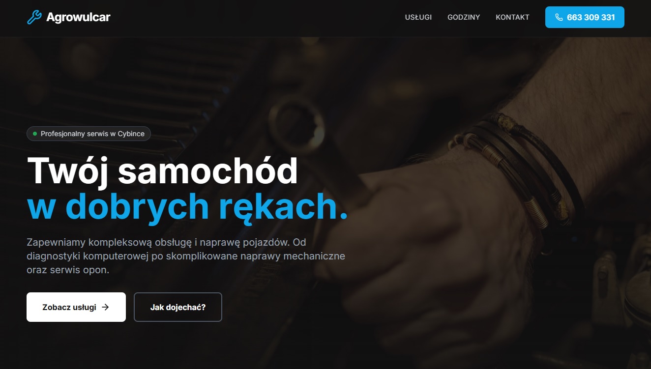 Podgląd strony Agrowulcar